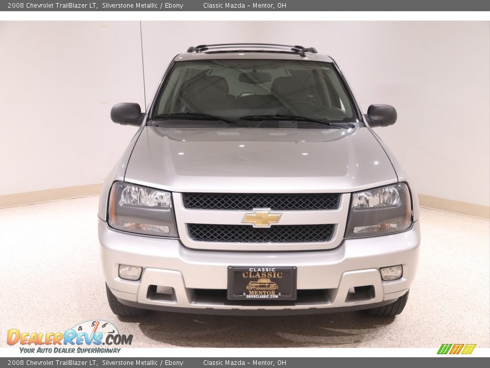 2008 Chevrolet TrailBlazer LT Silverstone Metallic / Ebony Photo #2