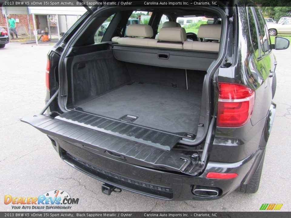 2013 BMW X5 xDrive 35i Sport Activity Black Sapphire Metallic / Oyster Photo #21