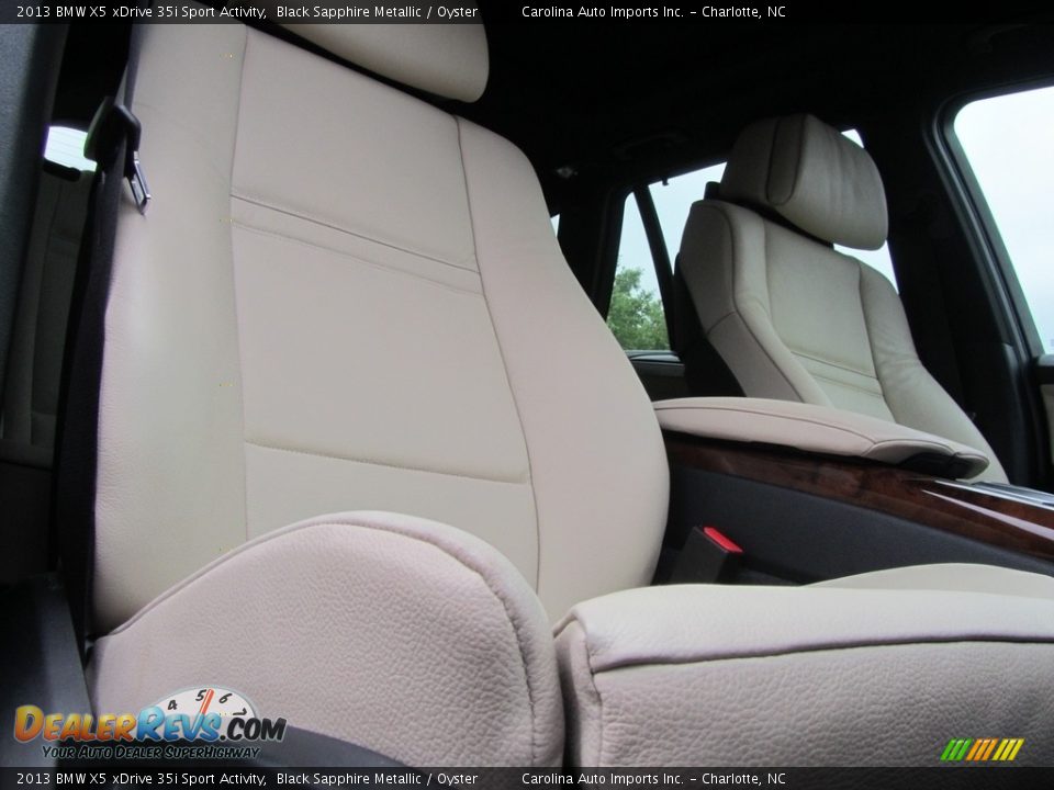 2013 BMW X5 xDrive 35i Sport Activity Black Sapphire Metallic / Oyster Photo #23