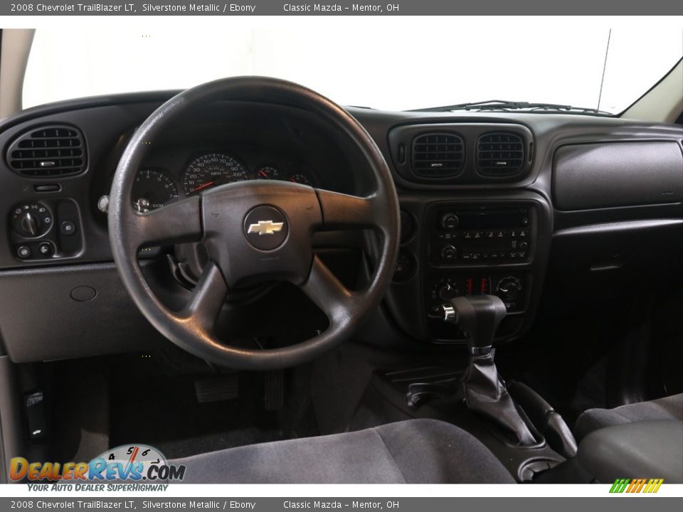 2008 Chevrolet TrailBlazer LT Silverstone Metallic / Ebony Photo #6