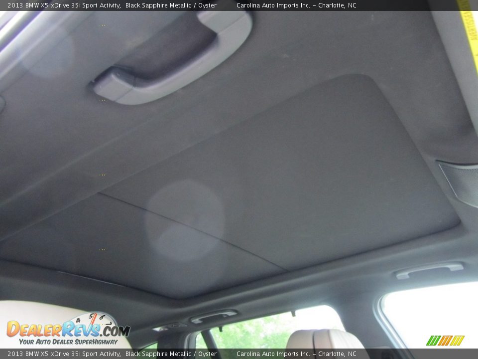 2013 BMW X5 xDrive 35i Sport Activity Black Sapphire Metallic / Oyster Photo #24