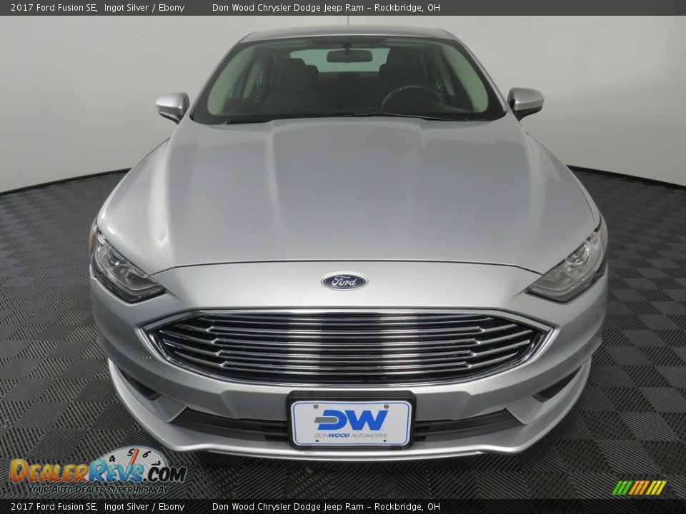 2017 Ford Fusion SE Ingot Silver / Ebony Photo #5