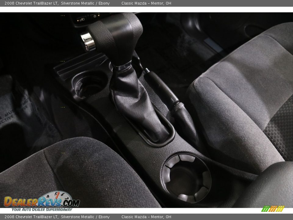 2008 Chevrolet TrailBlazer LT Silverstone Metallic / Ebony Photo #10