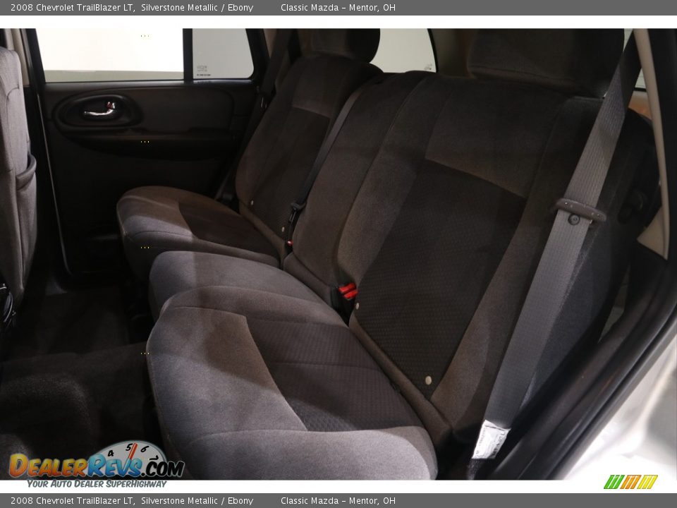 2008 Chevrolet TrailBlazer LT Silverstone Metallic / Ebony Photo #13