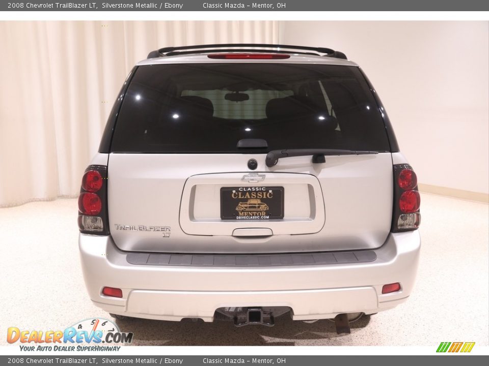 2008 Chevrolet TrailBlazer LT Silverstone Metallic / Ebony Photo #14