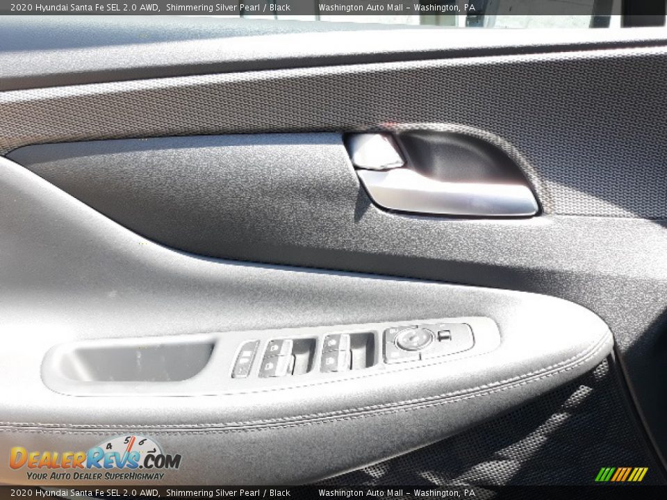 2020 Hyundai Santa Fe SEL 2.0 AWD Shimmering Silver Pearl / Black Photo #9