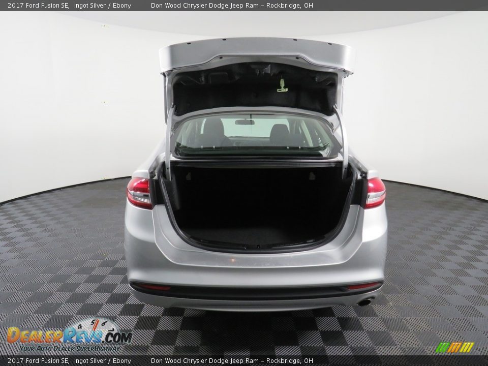 2017 Ford Fusion SE Ingot Silver / Ebony Photo #13