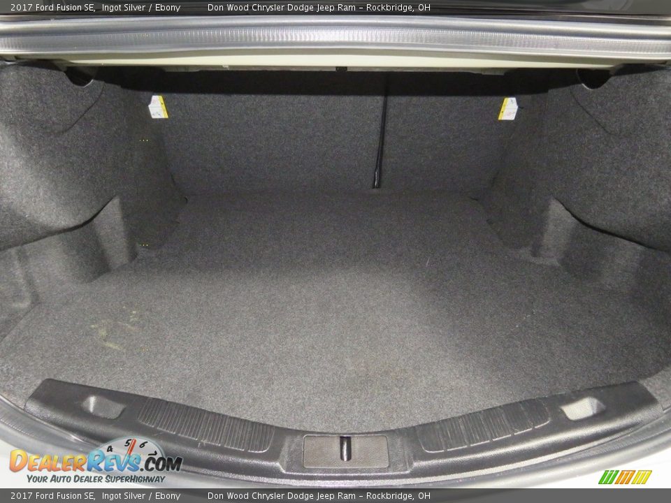 2017 Ford Fusion SE Ingot Silver / Ebony Photo #14