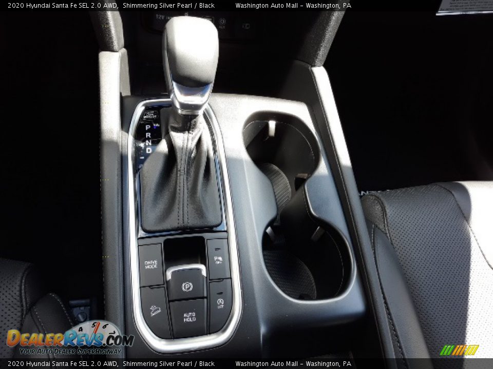 2020 Hyundai Santa Fe SEL 2.0 AWD Shimmering Silver Pearl / Black Photo #16