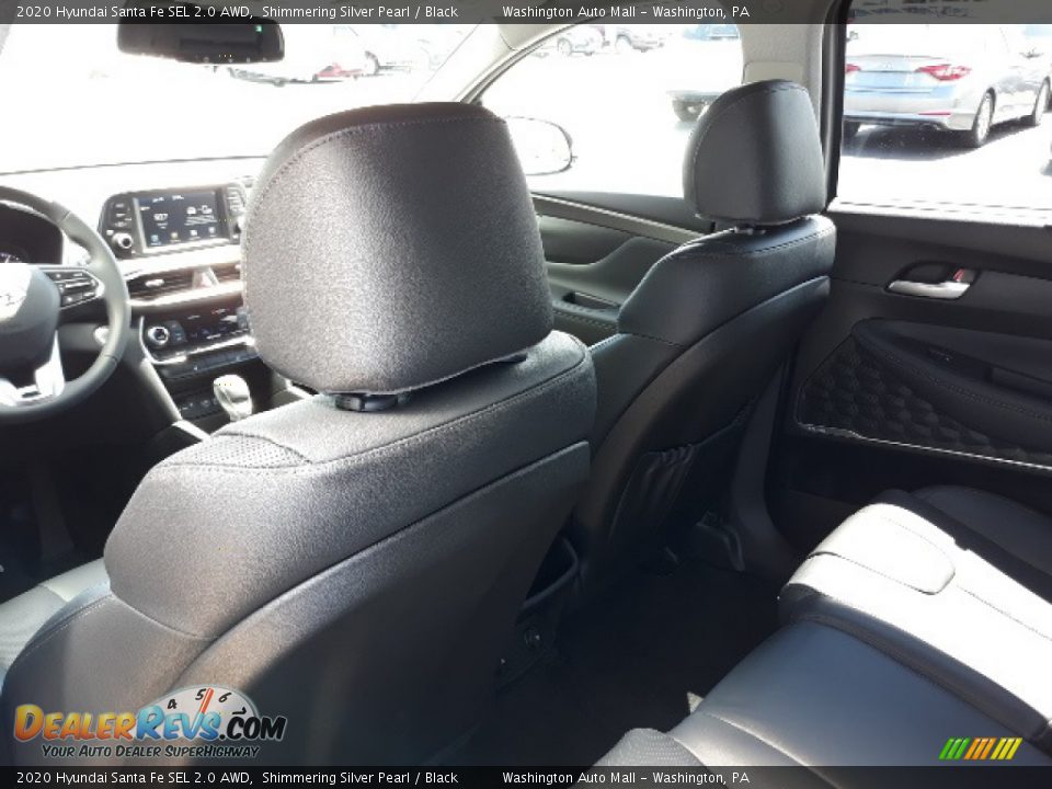 2020 Hyundai Santa Fe SEL 2.0 AWD Shimmering Silver Pearl / Black Photo #21
