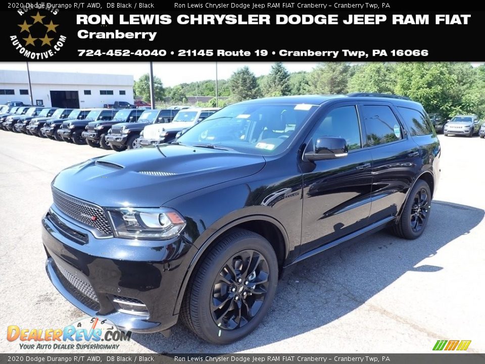 2020 Dodge Durango R/T AWD DB Black / Black Photo #1