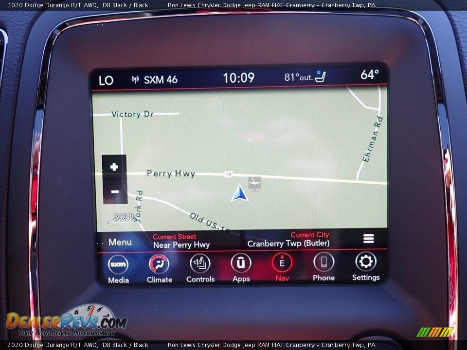 2020 Dodge Durango R/T AWD DB Black / Black Photo #17
