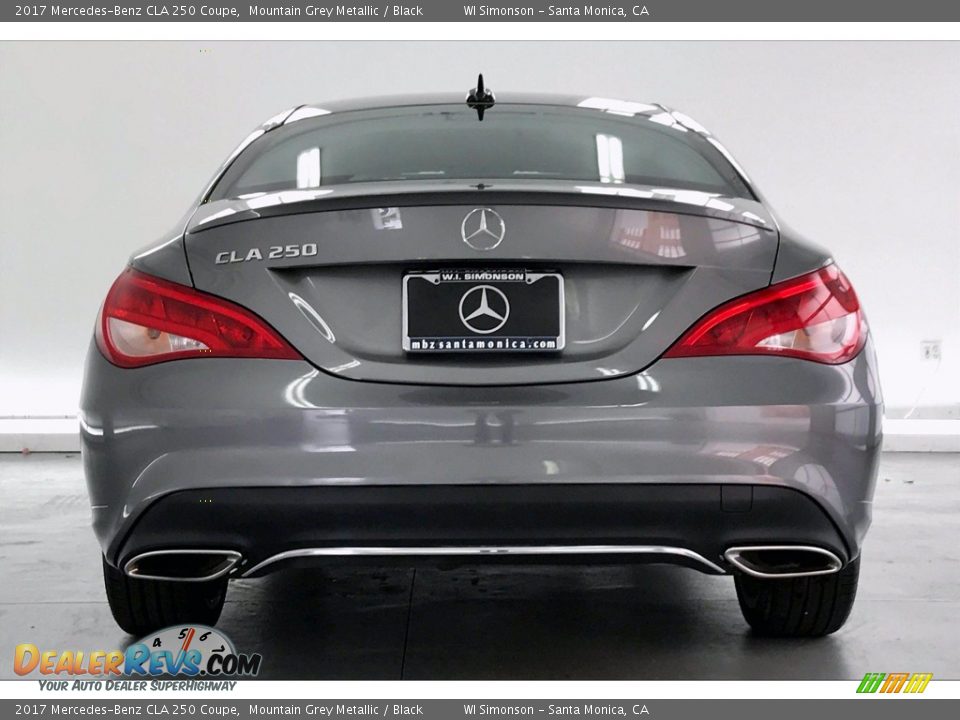 2017 Mercedes-Benz CLA 250 Coupe Mountain Grey Metallic / Black Photo #3