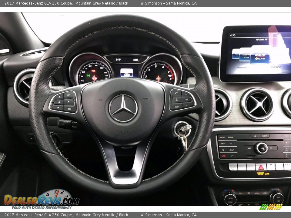 2017 Mercedes-Benz CLA 250 Coupe Mountain Grey Metallic / Black Photo #4