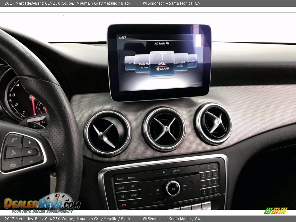 2017 Mercedes-Benz CLA 250 Coupe Mountain Grey Metallic / Black Photo #5