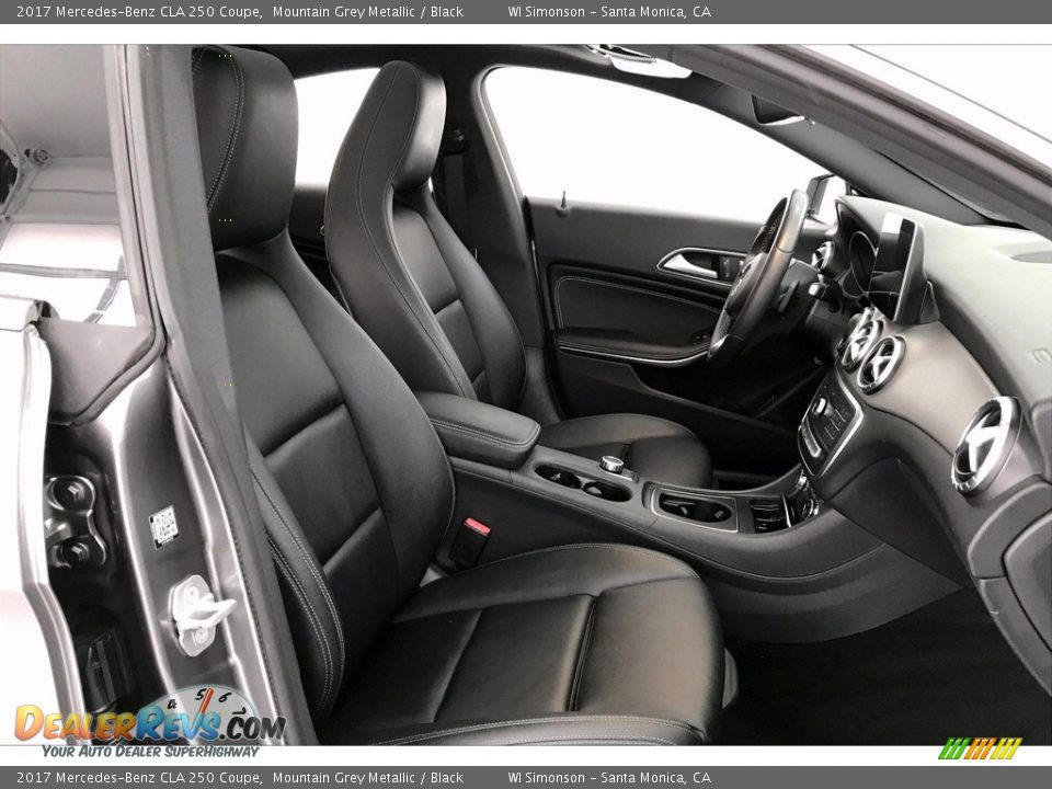 2017 Mercedes-Benz CLA 250 Coupe Mountain Grey Metallic / Black Photo #6