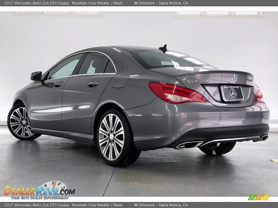 2017 Mercedes-Benz CLA 250 Coupe Mountain Grey Metallic / Black Photo #10
