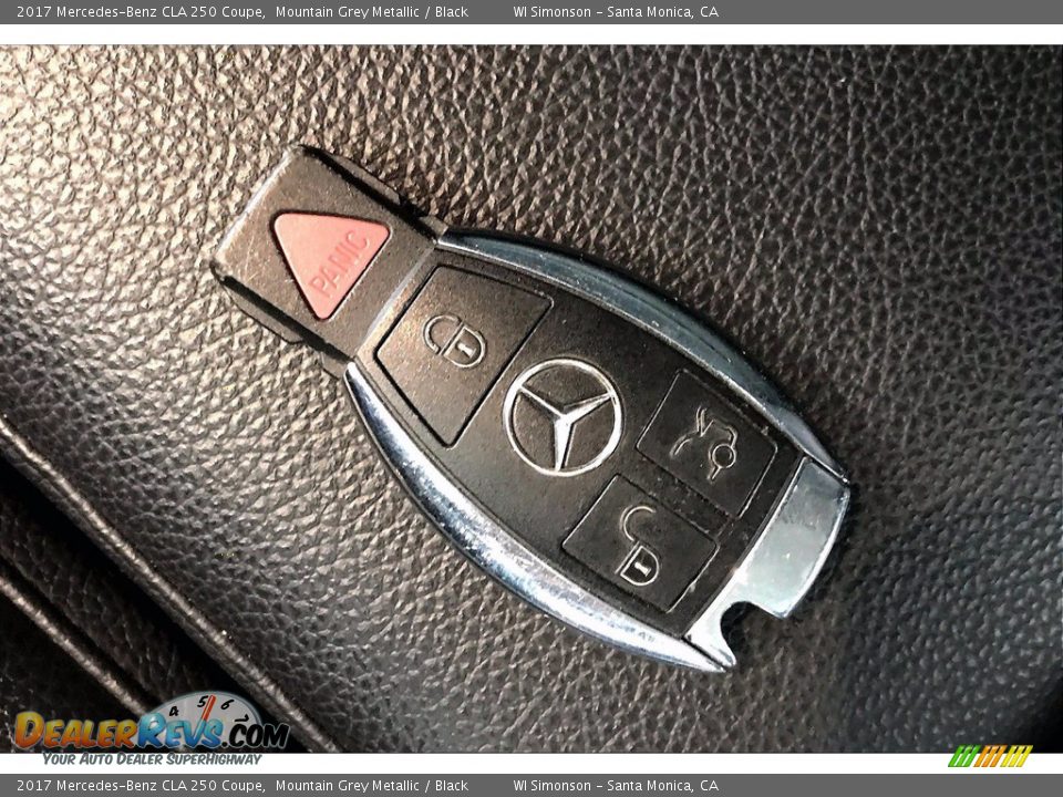 2017 Mercedes-Benz CLA 250 Coupe Mountain Grey Metallic / Black Photo #11
