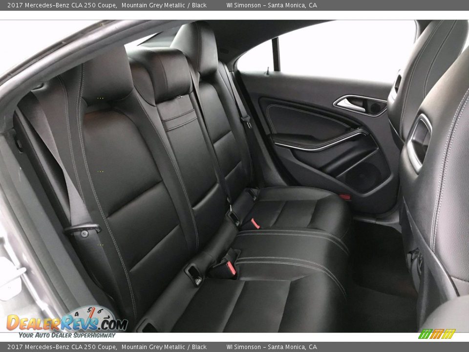 2017 Mercedes-Benz CLA 250 Coupe Mountain Grey Metallic / Black Photo #13