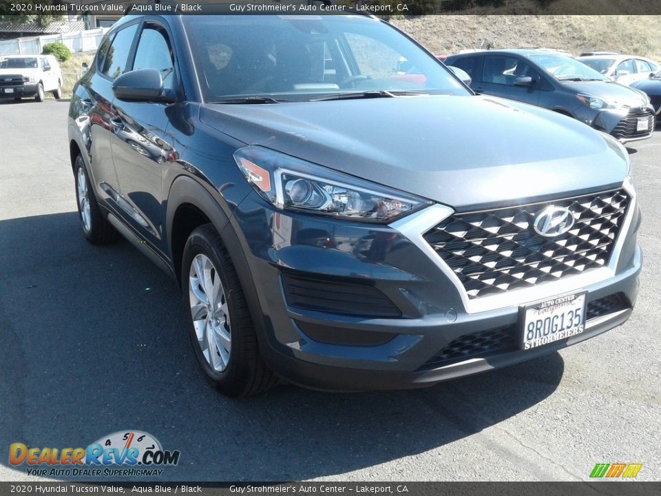 2020 Hyundai Tucson Value Aqua Blue / Black Photo #1