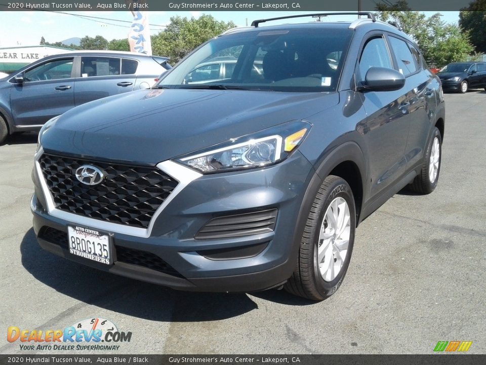 2020 Hyundai Tucson Value Aqua Blue / Black Photo #2