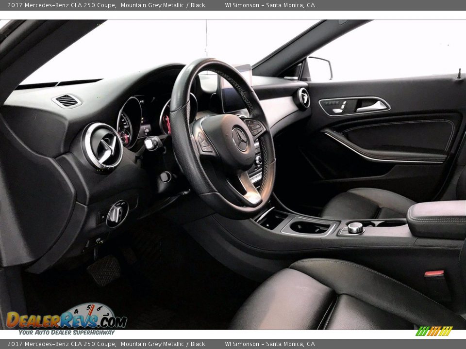 2017 Mercedes-Benz CLA 250 Coupe Mountain Grey Metallic / Black Photo #22