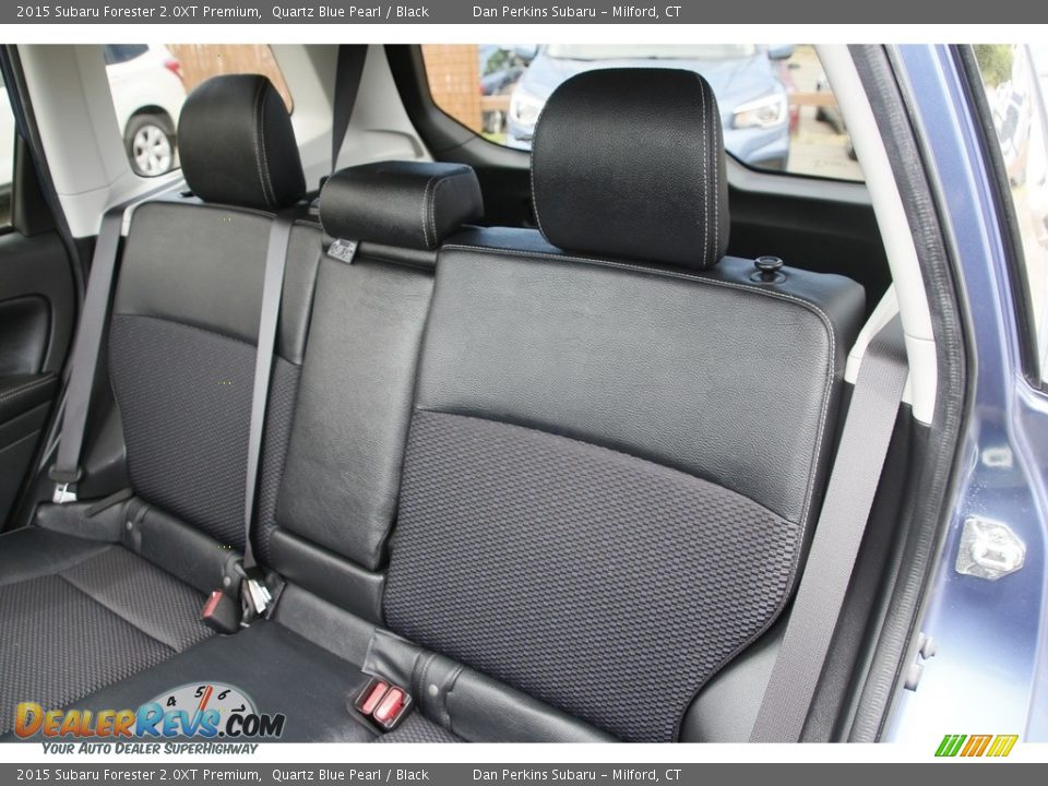 Rear Seat of 2015 Subaru Forester 2.0XT Premium Photo #13