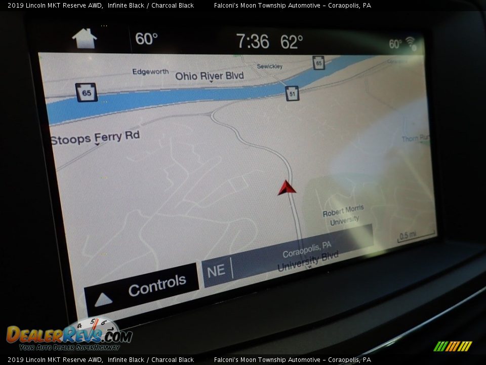 2019 Lincoln MKT Reserve AWD Infinite Black / Charcoal Black Photo #21