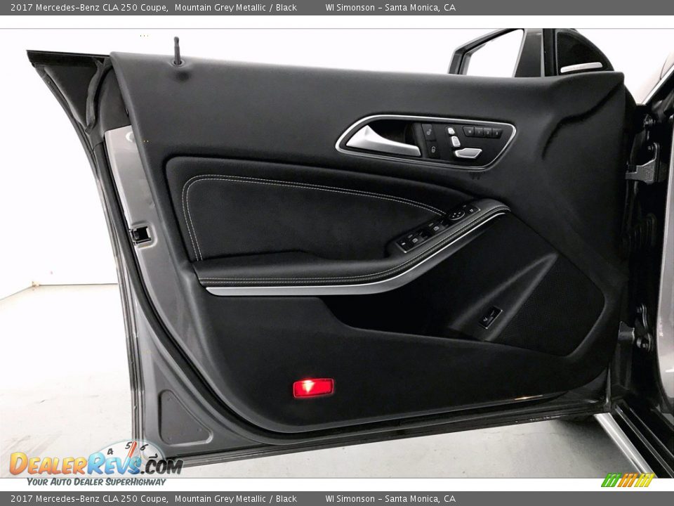 2017 Mercedes-Benz CLA 250 Coupe Mountain Grey Metallic / Black Photo #25