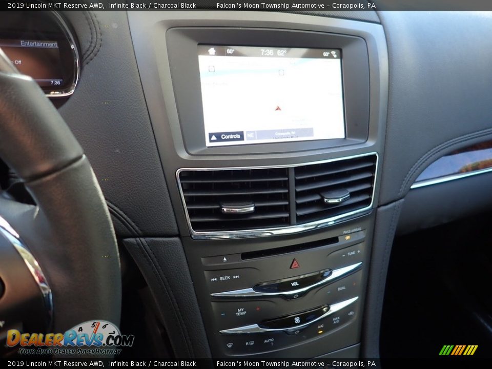 2019 Lincoln MKT Reserve AWD Infinite Black / Charcoal Black Photo #22