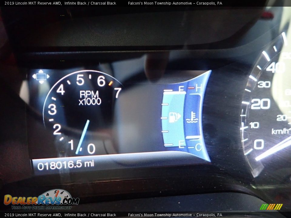 2019 Lincoln MKT Reserve AWD Infinite Black / Charcoal Black Photo #24