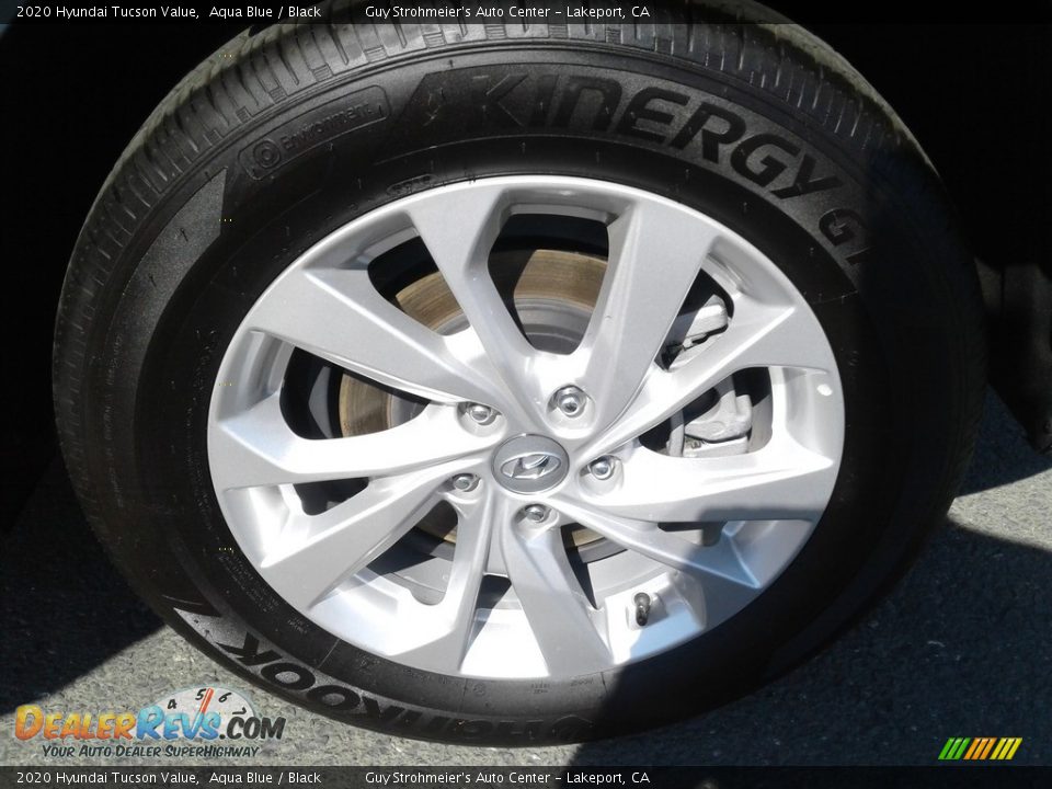 2020 Hyundai Tucson Value Aqua Blue / Black Photo #9