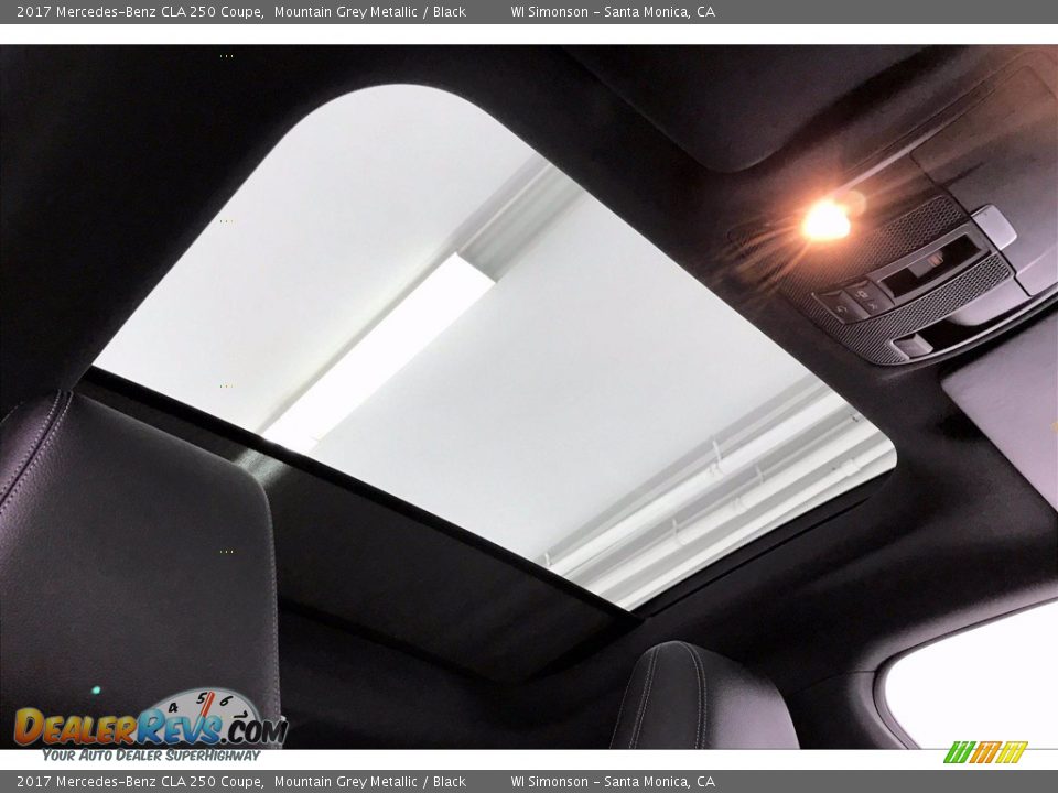2017 Mercedes-Benz CLA 250 Coupe Mountain Grey Metallic / Black Photo #29
