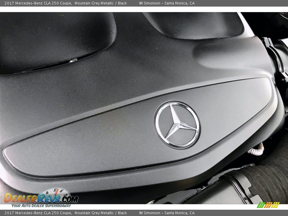 2017 Mercedes-Benz CLA 250 Coupe Mountain Grey Metallic / Black Photo #31