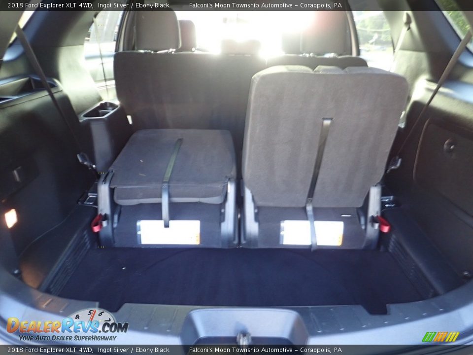 2018 Ford Explorer XLT 4WD Ingot Silver / Ebony Black Photo #4