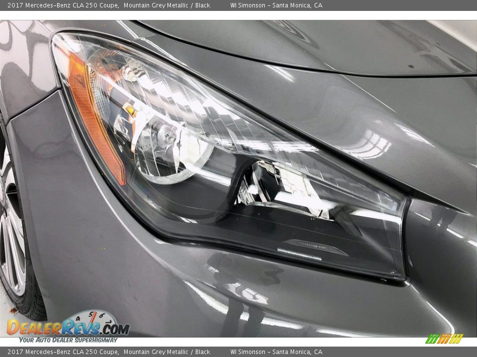 2017 Mercedes-Benz CLA 250 Coupe Mountain Grey Metallic / Black Photo #32