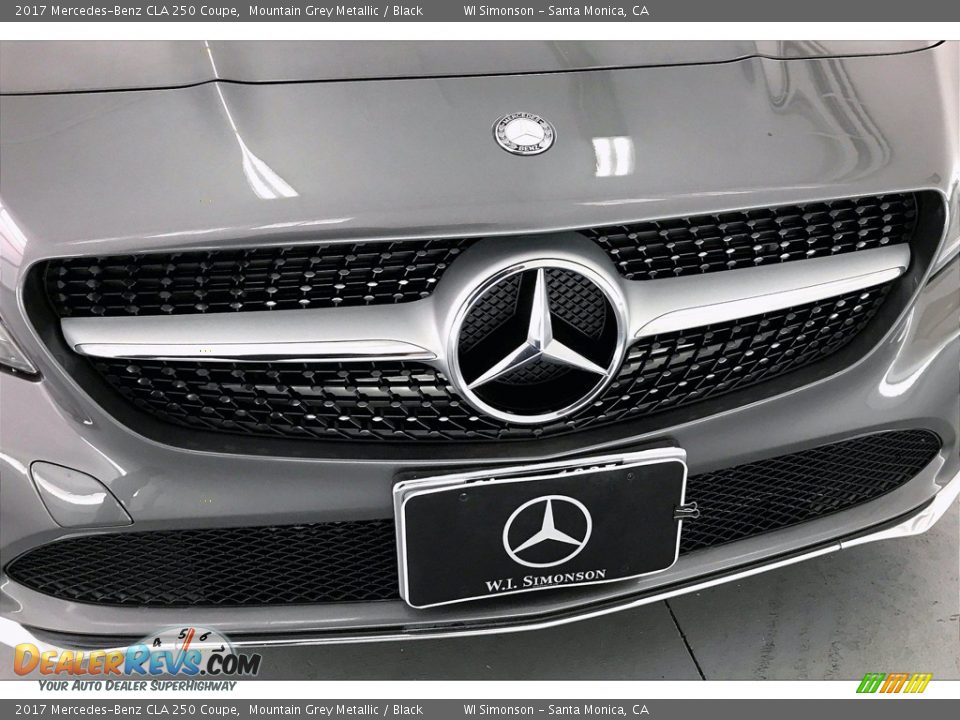 2017 Mercedes-Benz CLA 250 Coupe Mountain Grey Metallic / Black Photo #33