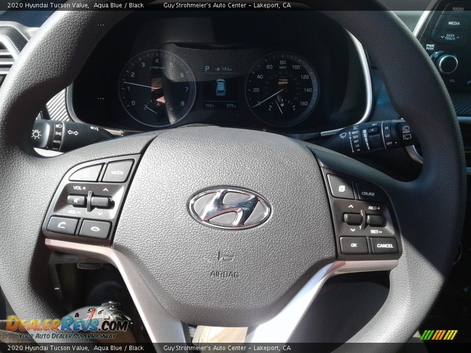 2020 Hyundai Tucson Value Aqua Blue / Black Photo #17