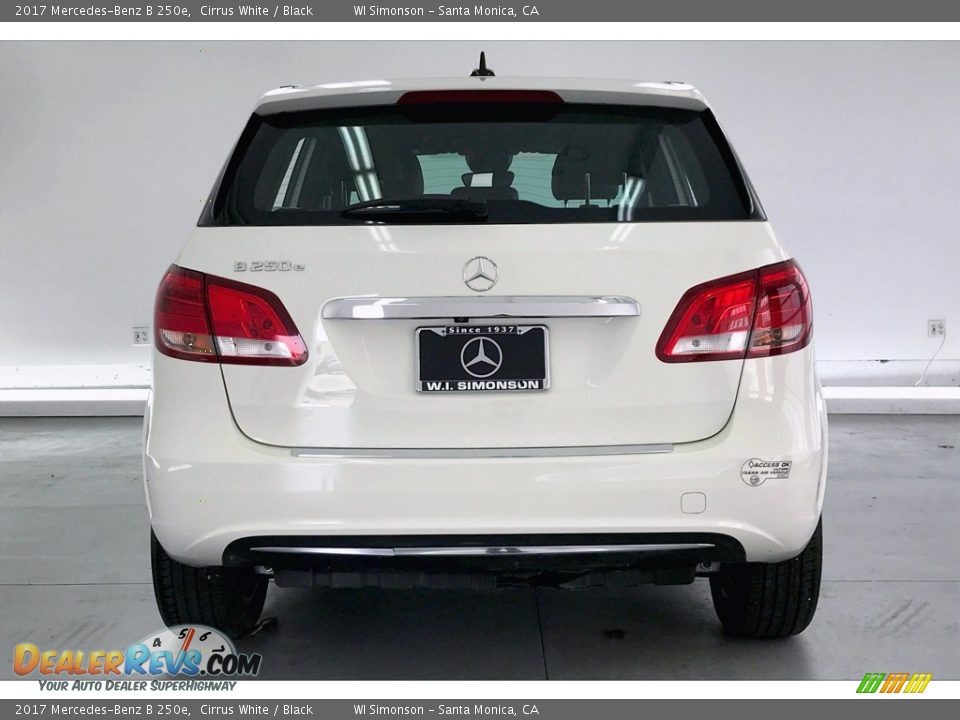 2017 Mercedes-Benz B 250e Cirrus White / Black Photo #3