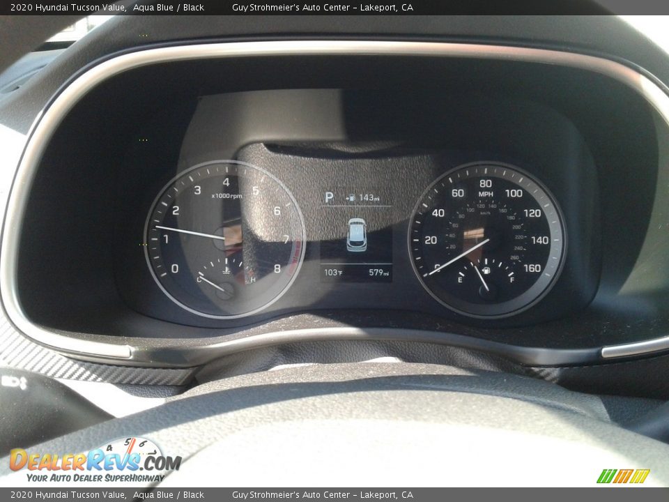 2020 Hyundai Tucson Value Aqua Blue / Black Photo #18