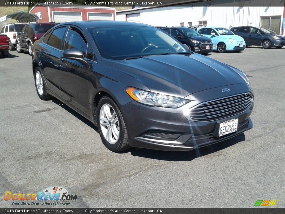 2018 Ford Fusion SE Magnetic / Ebony Photo #1