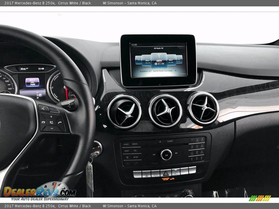 2017 Mercedes-Benz B 250e Cirrus White / Black Photo #5