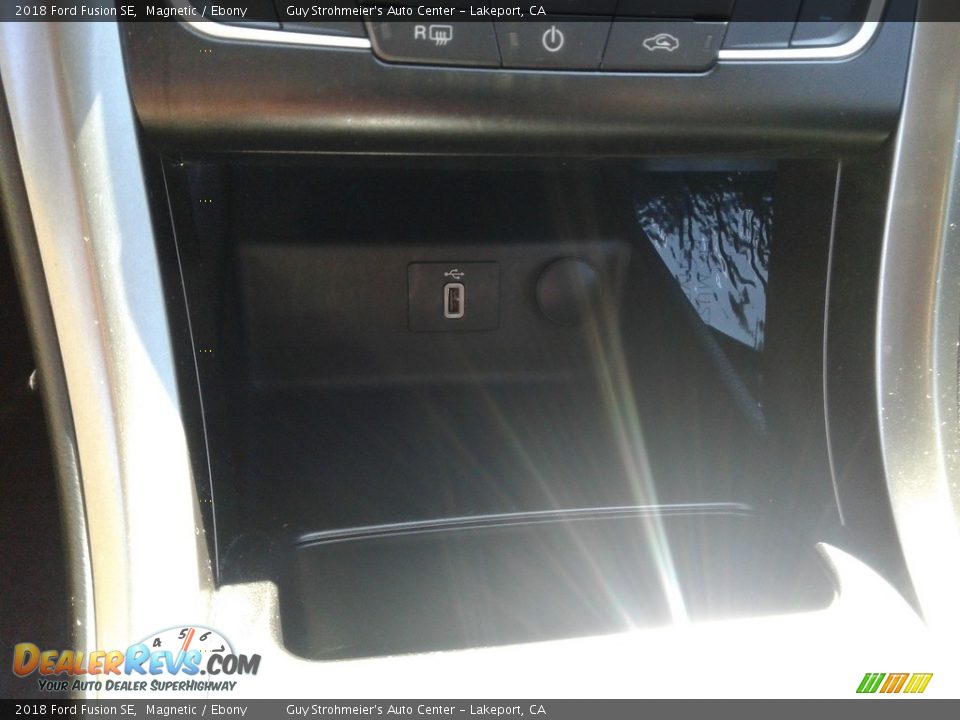 2018 Ford Fusion SE Magnetic / Ebony Photo #3