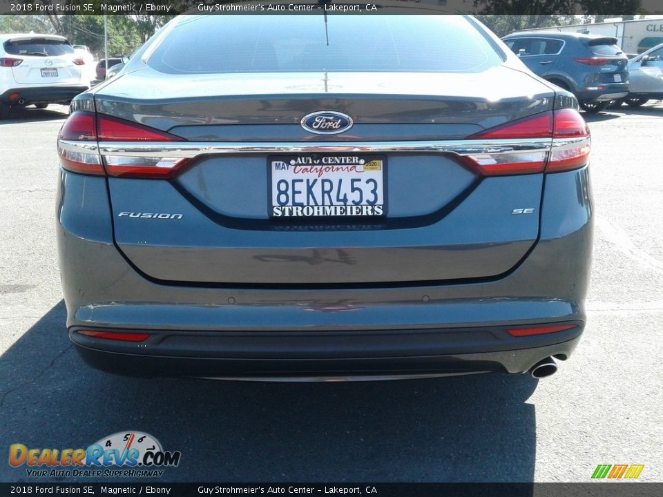 2018 Ford Fusion SE Magnetic / Ebony Photo #5