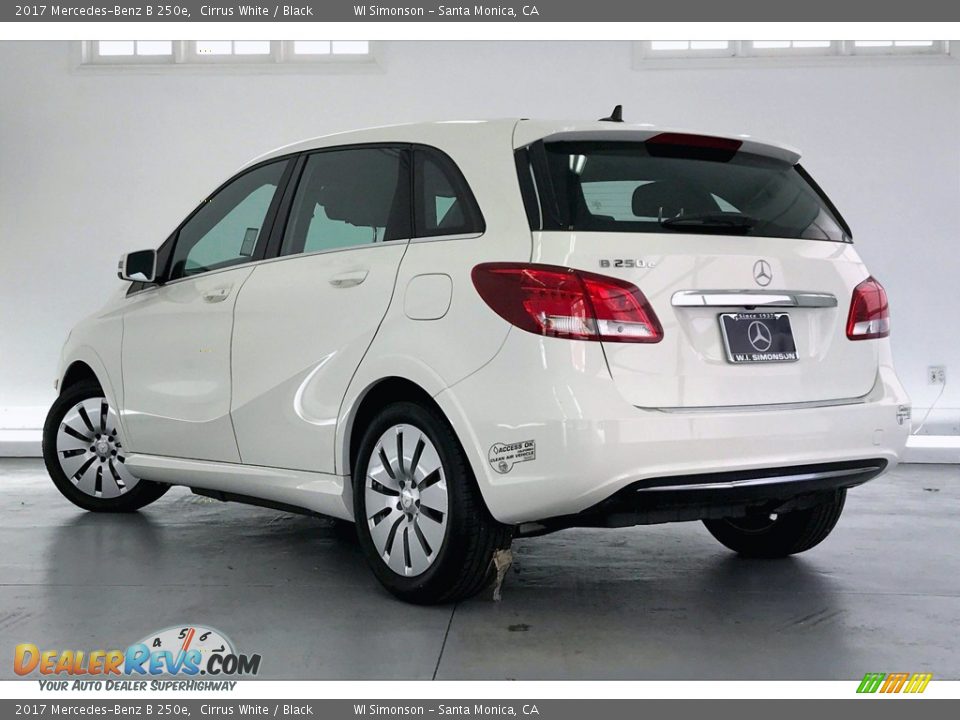 2017 Mercedes-Benz B 250e Cirrus White / Black Photo #10