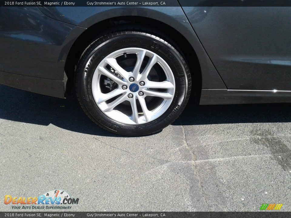 2018 Ford Fusion SE Magnetic / Ebony Photo #6