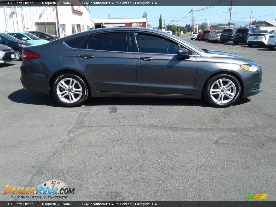 2018 Ford Fusion SE Magnetic / Ebony Photo #7
