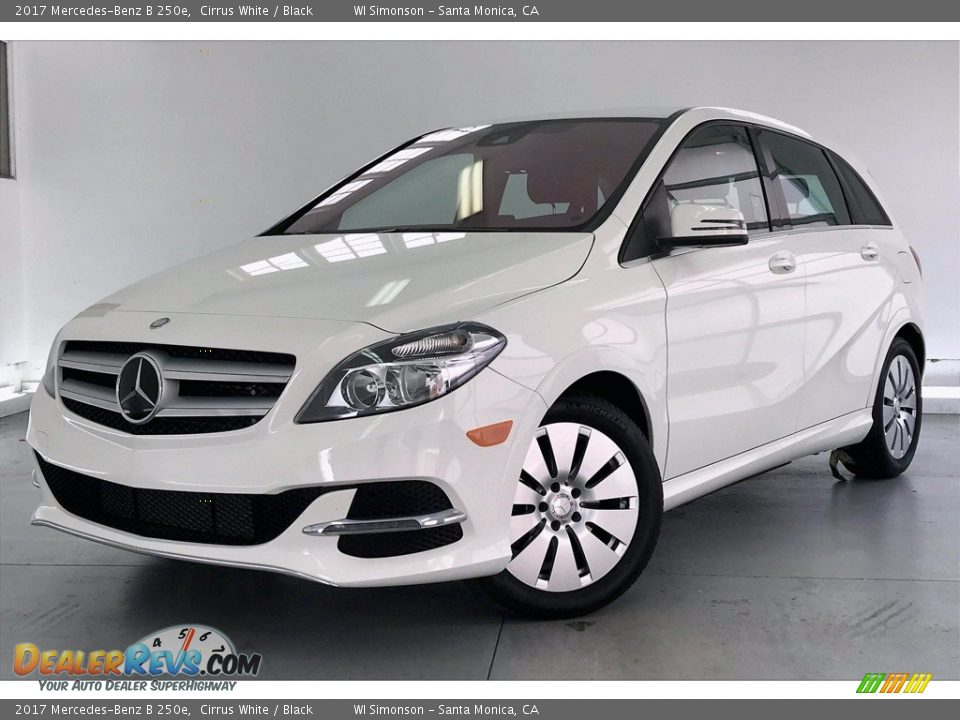 2017 Mercedes-Benz B 250e Cirrus White / Black Photo #12