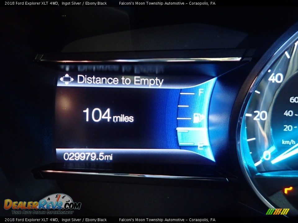 2018 Ford Explorer XLT 4WD Ingot Silver / Ebony Black Photo #24