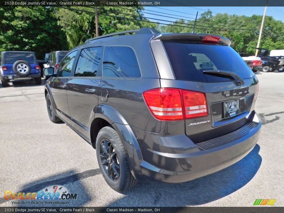 2020 Dodge Journey SE Value Granite Pearl / Black Photo #5